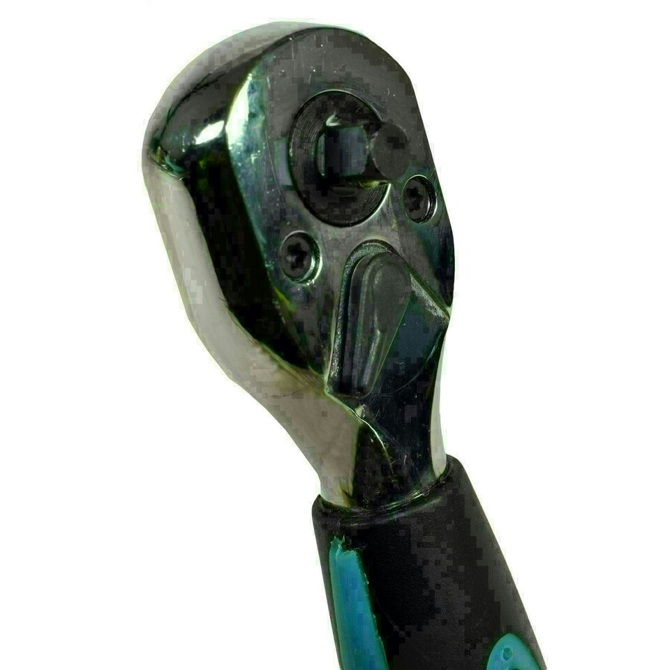 image 1 of 1/4" and 3/8" drive stubby double headed ratchet 72 teeth BERGEN AT144