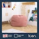 image 4 of Kids High Rest Beanbag Corduroy Dawn Pink | Pink | Dawn Pink | 1