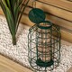 image 4 of Samuel Alexander Metal Hanging Bird Fat Ball Feeder with Squirrel Guard & Pack of 6 Suet Fat Balls