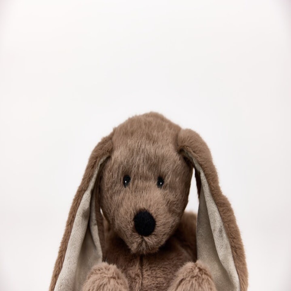 image 1 of Warmies Plush Brown Bunny Microwavable LARGE