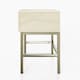 image 5 of Frank Olsen Lyra Lamp/side table White | Alabaster white