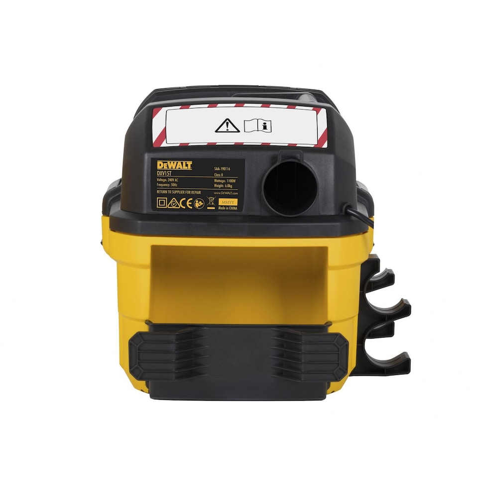 image 1 of Dewalt Vacuum Dxv15ta Wet & Dry Toolbox Vacuum 1100w 240v (UK Plug) | Multi | Multi Colour | One Size | 1