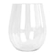 image 4 of Argon Tableware 600ml Plastic Wine Glasses - Set of 6 - Clear Reusable Stemless Cocktail Champagne Tumbler Drinking Cups