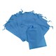 image 1 of Pack of 25 Light Blue Coloured 27x20cm Non-Woven Drawstring Bags | Blue
