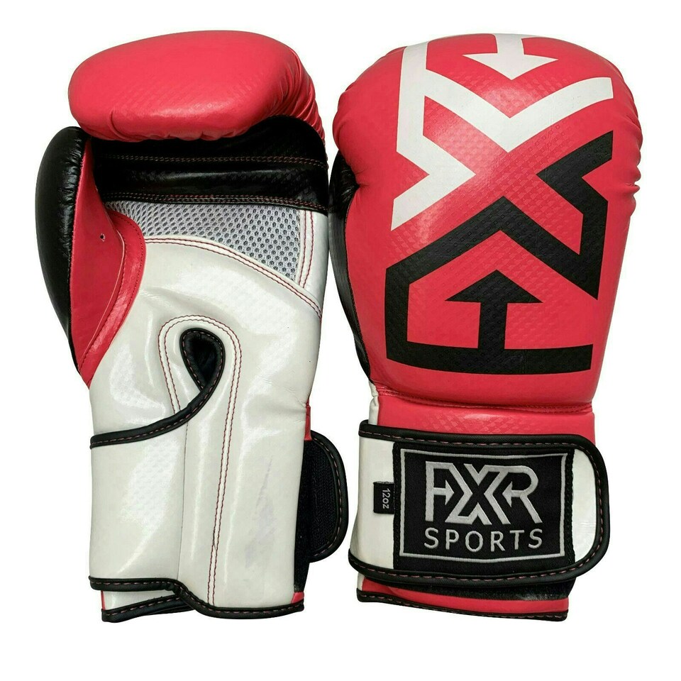 PINK LEATHER BOXING GLOVES