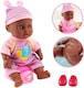 image 4 of 12inch My First Baby Doll - 15-Piece Role Play Set with Cradle Cot, Highchair & Realistic Features