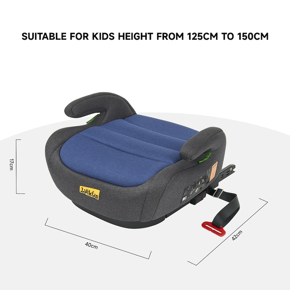 image 1 of JoviKids Ohho Isofix Booster - Blue