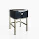 image 1 of Frank Olsen Lyra Lamp/side table Black | Midnight Onyx
