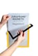 image 2 of Durable DURAFRAME Magnetic Document Signage Frame for Metal | 5 Pack | A4 Yellow | Yellow