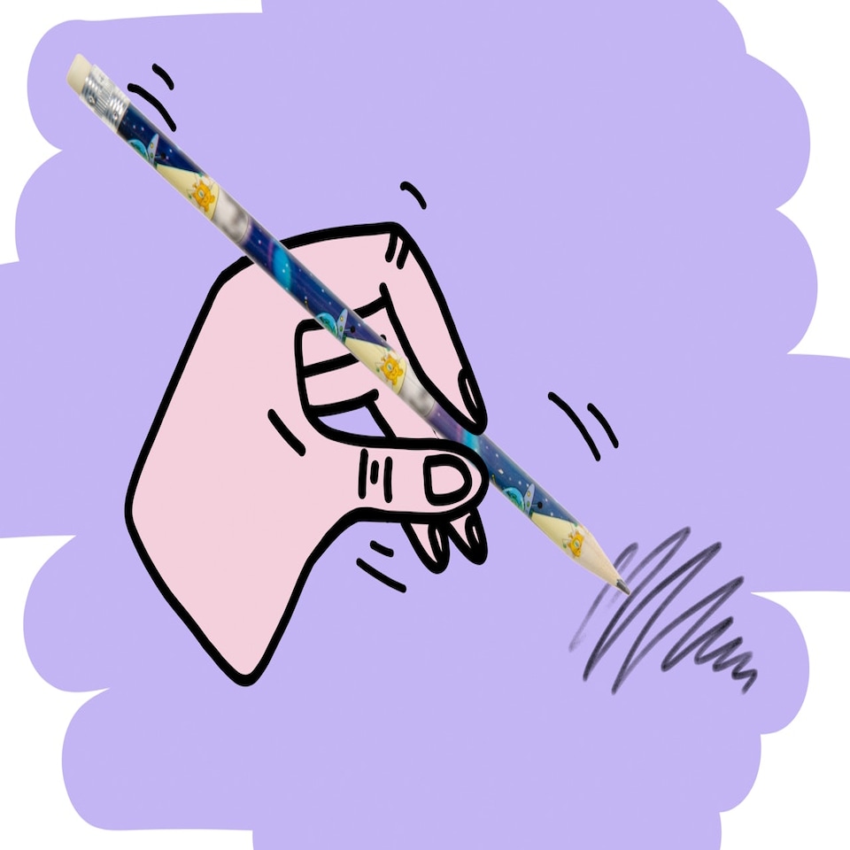 image 1 of Pack of 12 Space Design Pencils with Eraser