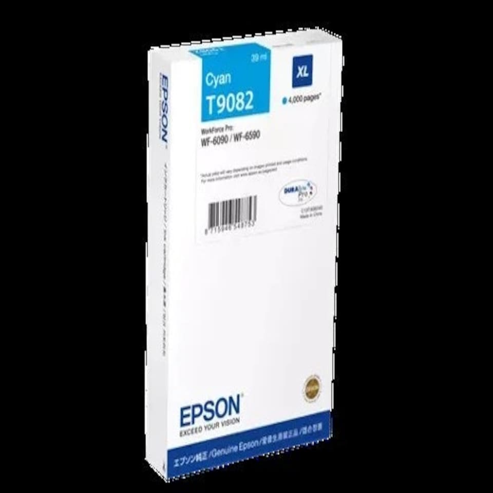 Epson Cyan Ink Cartridge 39ml - C13T90824N N/A