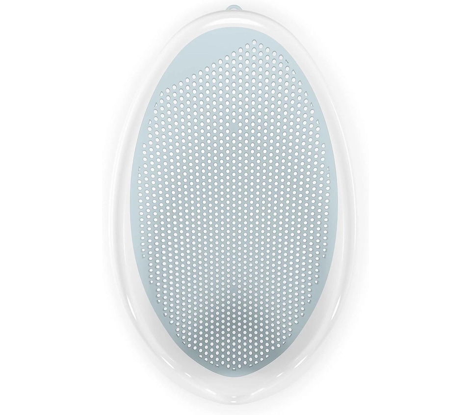 image 1 of Angelcare Baby Bath Support Soft Touch Newborn Seat Water Level Indicator Aqua
