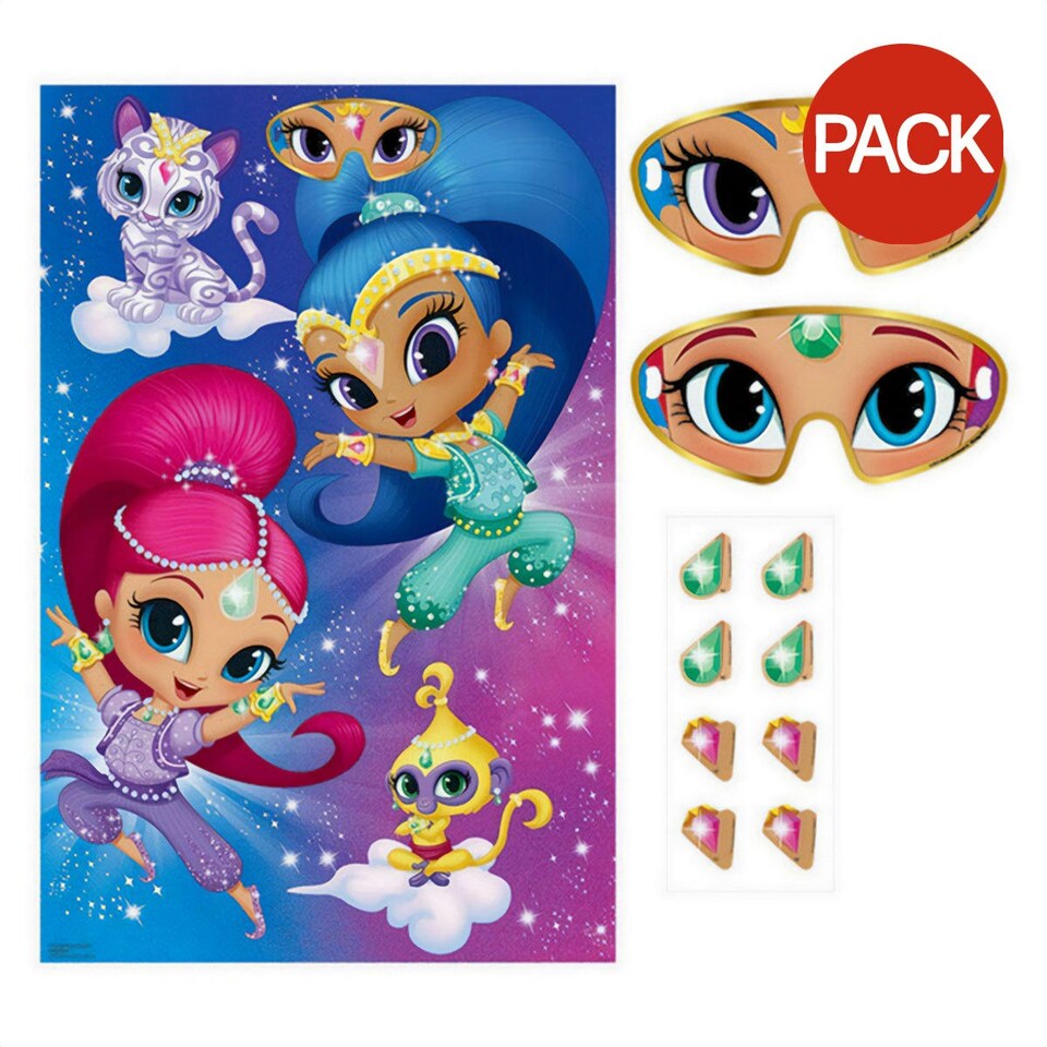 Amscan Princess Party Favours (Pack of 4) - Multicoloured - One Size