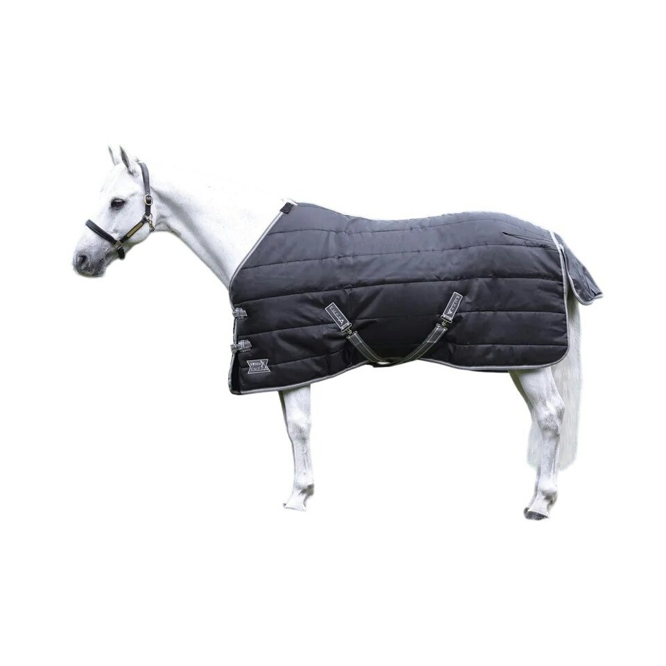 image 1 of StormX Empra Standard-Neck 200g Horse Stable Rug - Black - 6´ 9"