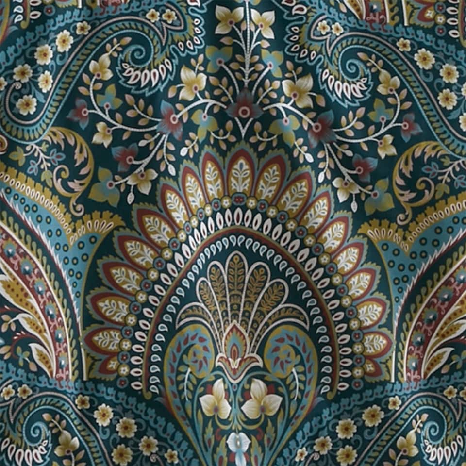 image 1 of D & D Palais Duvet Cover Set Teal