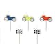 image 1 of Racing Cars Birthday Pick Candles - Pack of 5 | Multi