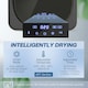 image 3 of HOMCOM 4kg 800W Vented Tumble Dryer with Deodorize, Smart Mode, Grey