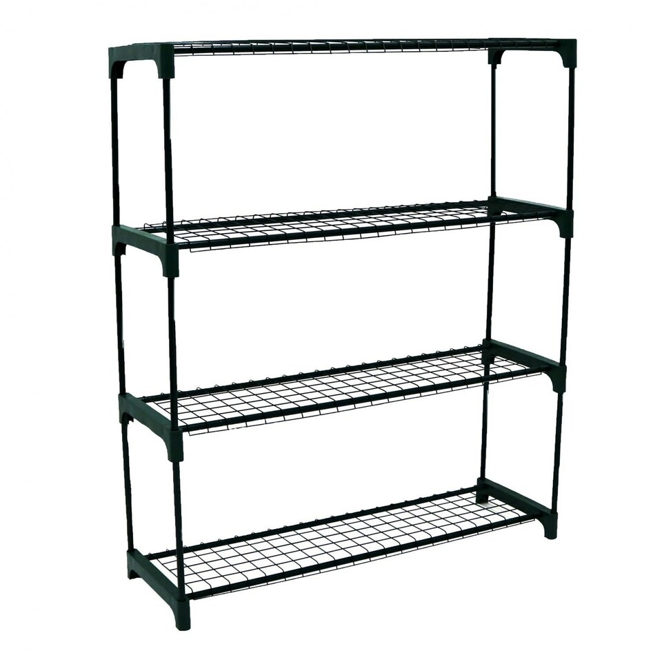 image 1 of Oypla Flower Staging Display Greenhouse Racking Shelving