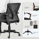 image 4 of Yaheetech Adjustable Computer Chair Study Chair with Mid Back Black