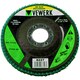image 2 of 40 Grit Zirconium Flap Discs for Sanding Grinding Removal 4-1/2" Grinder 50pc