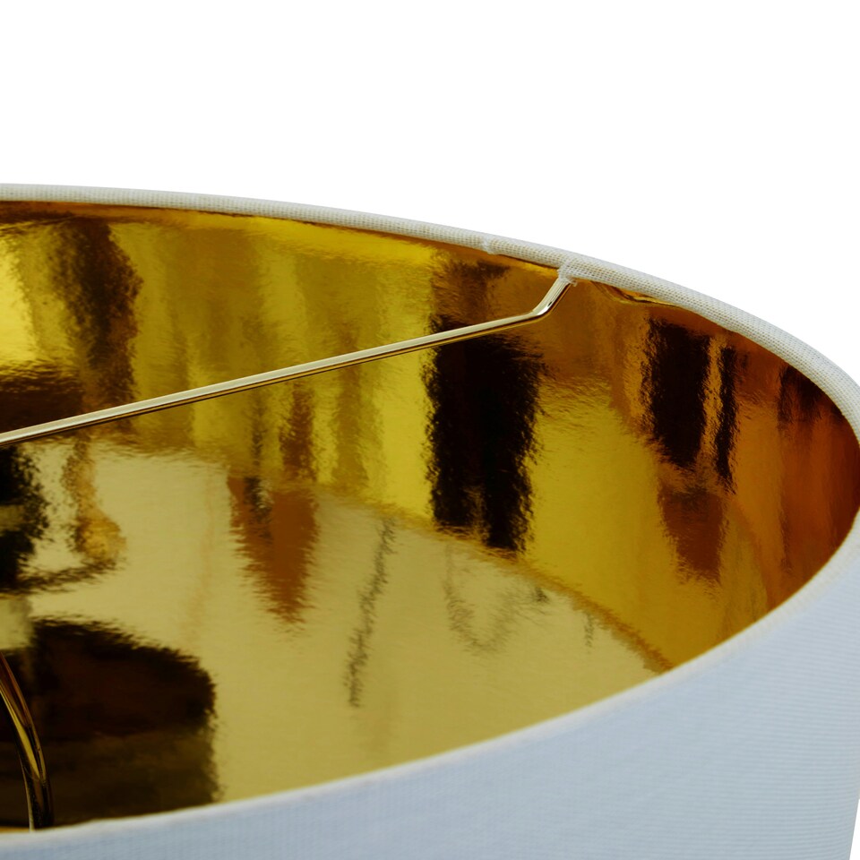 image 1 of Interiors by Premier Table Lamp Chrome Base Silver