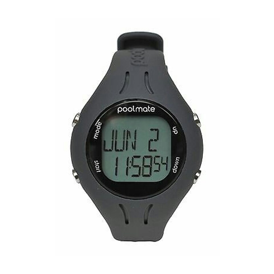 image 1 of Swimovate Unisex Adult PoolMate2 Digital Watch - Black - One Size
