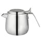 image 1 of Café Stal Babel Teapot, 26oz / 750ml / 2-3 Mugs, Stainless Steel, Stackable