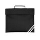 image 1 of Quadra Classic Reflective Book Bag - Black - One Size