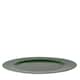 image 4 of Argon Tableware 12 Piece Metallic Charger Plates Set - Green