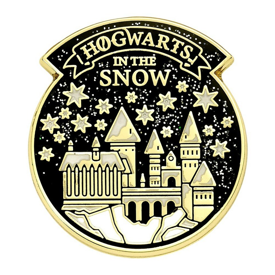 image 1 of Harry Potter Hogwarts Winter Christmas Greetings Card - Multicoloured - One Size White | One Size