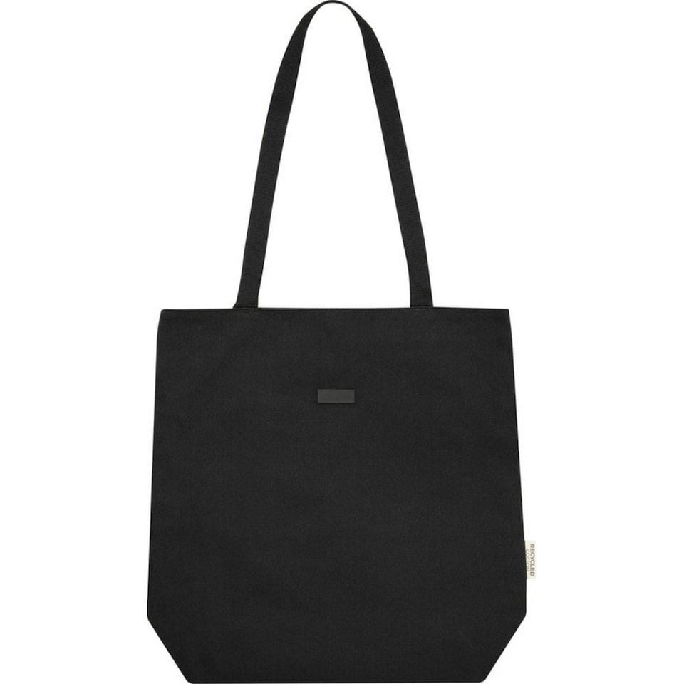 image 1 of Joey Canvas Recycled 14L Tote Bag - Solid Black - One Size | Black