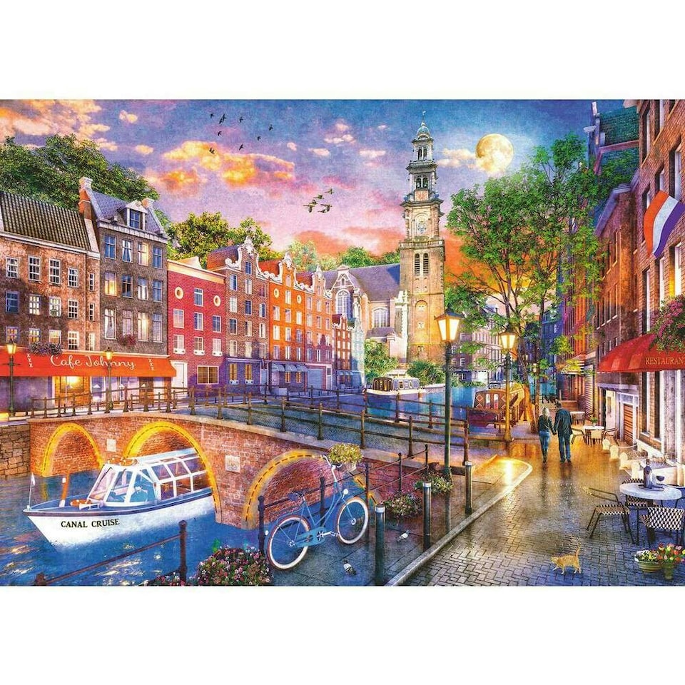 image 1 of Ravensburger Amsterdam 1000 Piece Jigsaw Puzzle