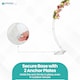 image 6 of Dual Circle Arch Stand Party Background Decoration, Garden Arbors - 260x220cm