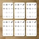 image 6 of burger and sandwich icon (Placemat & Coaster Set)