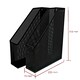image 2 of Wire Mesh Office Magazine Black Rack