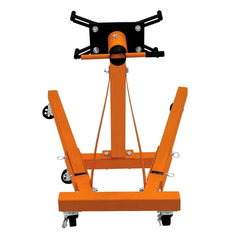 image 1 of T-Mech Folding Engine Stand 900kg Orange