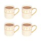image 1 of V&A Set of 4 Duchesse Mugs Cream Brown