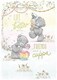 image 1 of Bears With Teapot And Teacups Life Is Better With Friends Open Blank Card