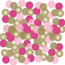 Amscan Disc First Holy Communion Confetti - Hot Pink/Soft Pink/Gold - One Size
