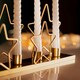 image 4 of Marco Paul Gold Start Candle Holder 39cm Gold