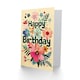 image 2 of Colourful Flower Blooms Floral Design For Her Birthday Card