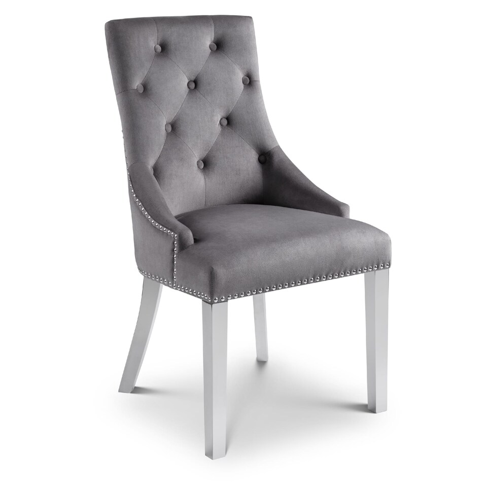 image 1 of Garrington Elegant Lion Head Dining Chairs - Set of 2
