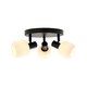 image 3 of Milford Mini 3-Rondel | Ceiling light | Black Black | Black