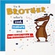 image 1 of Dog Illustration Pop Up Design Funny Brother Birthday Card
