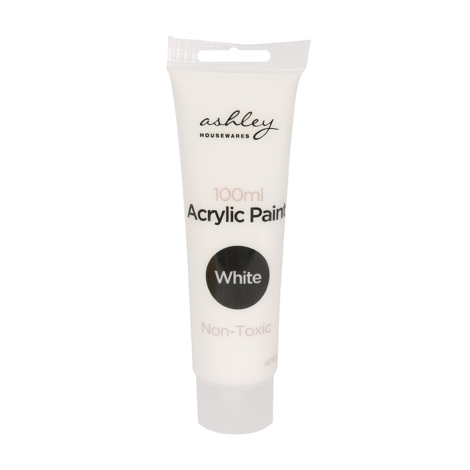 image 1 of Ashley Acrylic Paint - 100ml - White