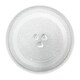 image 1 of SPARES2GO Glass Turntable Plate for Russell Hobbs Microwave Y Type Glass Dish Tray (9.65" / 24.5cm / 245mm)