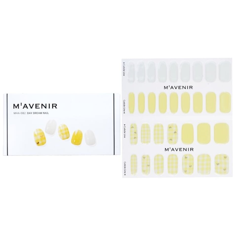 image 1 of Nail Sticker (yellow) - # Day Dream Nail - 32pcs Yellow