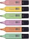 image 2 of Pack of 6 Pastel Highlighters