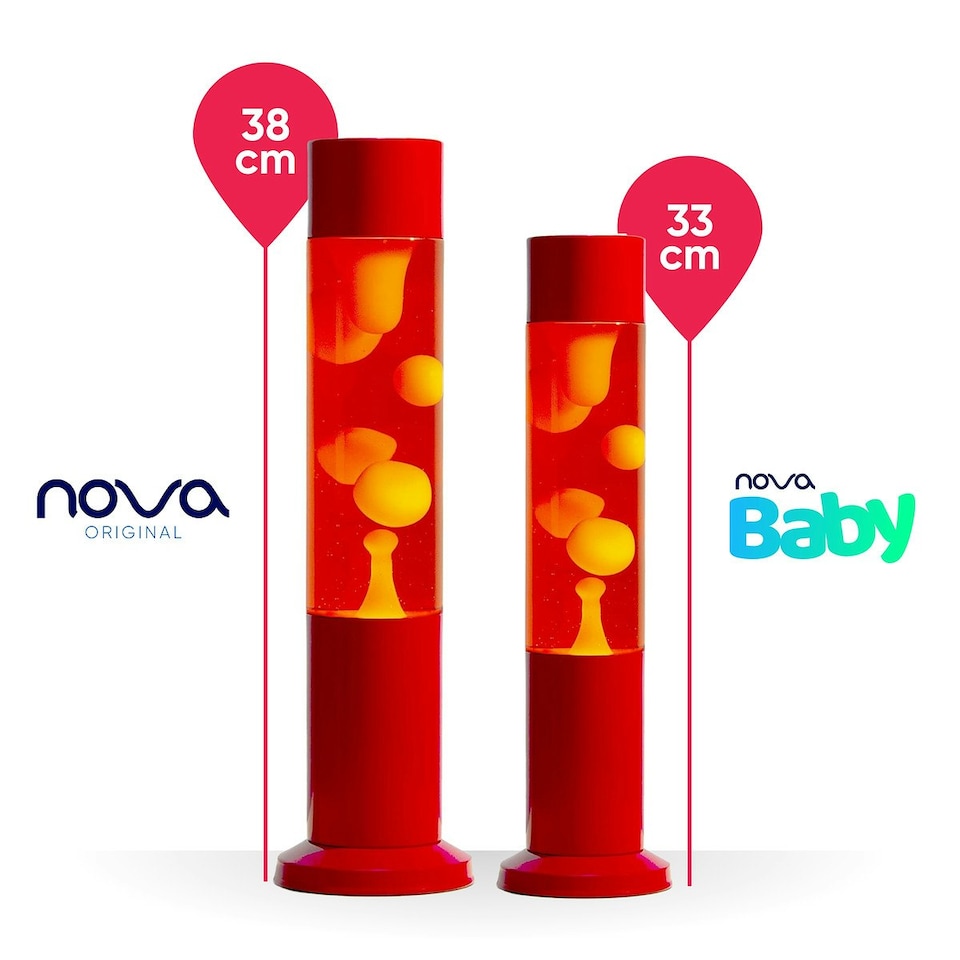 image 1 of Nova Baby Red Liquid & Yellow Wax Red | Yellow