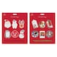 image 2 of 50 Gift Tags Foil Traditional & Glitter Cute Assorted